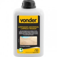 Limpador universal limpeza pesada, biodegradável, 1 litro,(Ref. 51.83.100.100)  Vonder