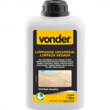 Limpador universal limpeza pesada, biodegradável, 1 litro,(Ref. 51.83.100.100)  Vonder