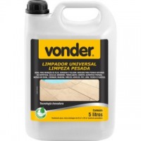 Limpador universal limpeza pesada, biodegradável, 5 litros, (Ref. 51.83.100.500) Vonder