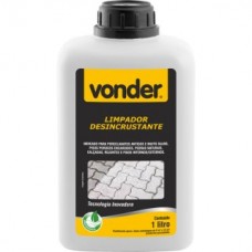 Limpador desincrustante, biodegradável, 1 litro, (Ref. 51.84.000.100) Vonder